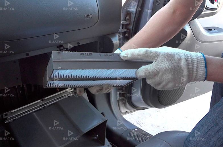 Замена салонного фильтра Honda Stepwgn