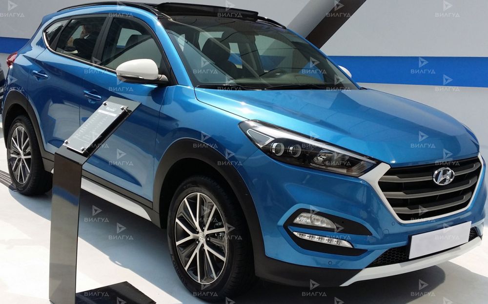 Замена заднего редуктора Hyundai Tucson Замена заднего редуктора Hyundai Tucson