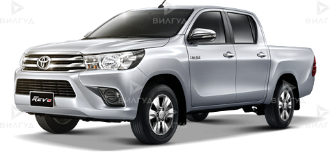 Замена приемной трубы глушителя Toyota Hilux Замена приемной трубы глушителя Toyota Hilux
