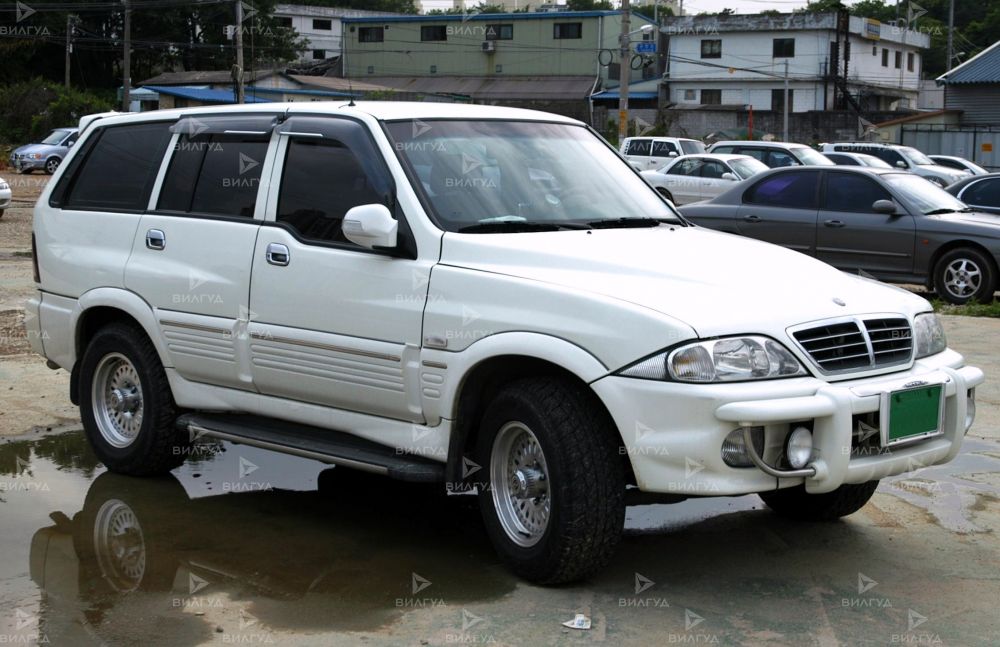 Замена воздушного фильтра Ssangyong Musso